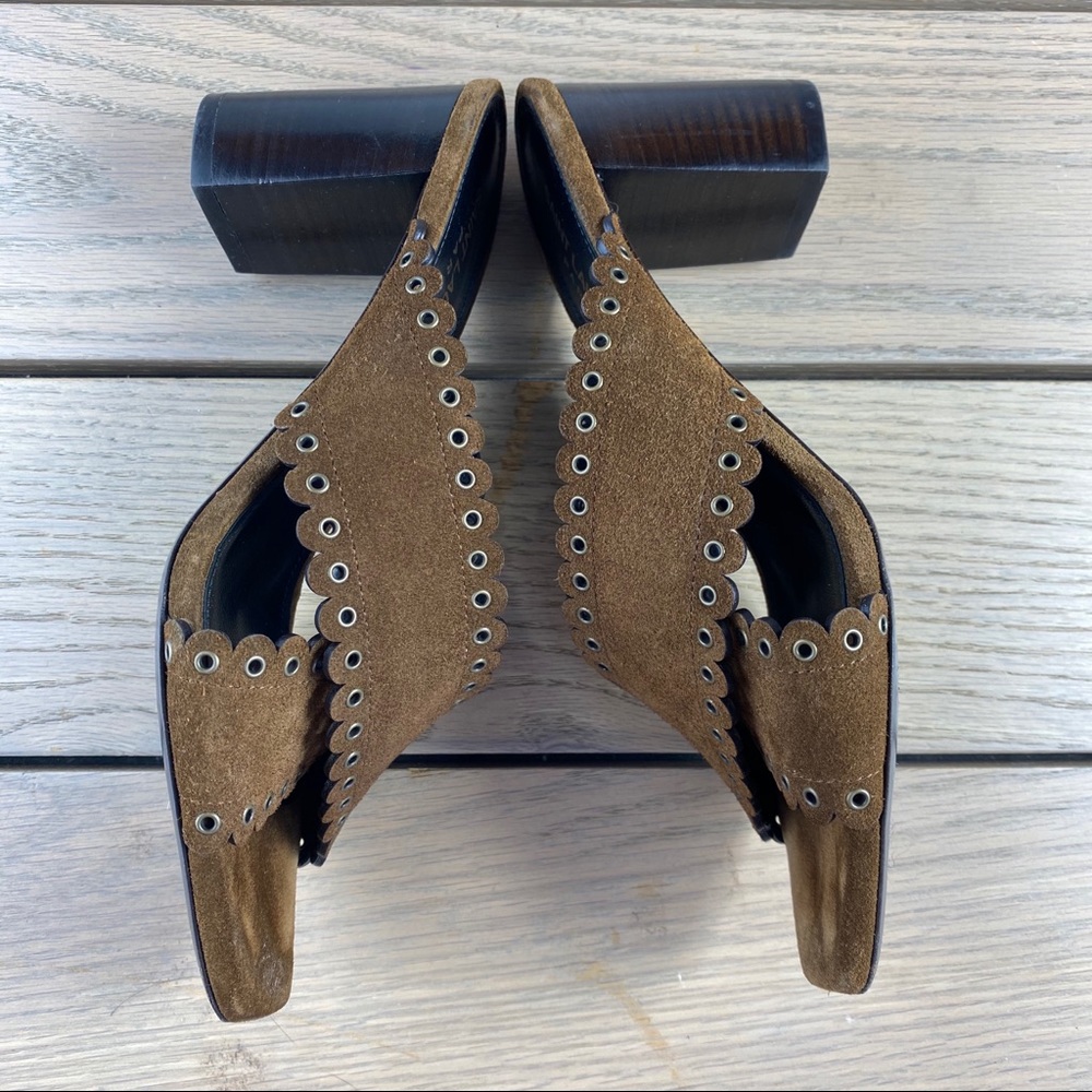 Saint Laurent crisscross sandals - Picture 8 of 15